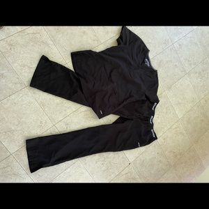 Greys anatomy black scrubs